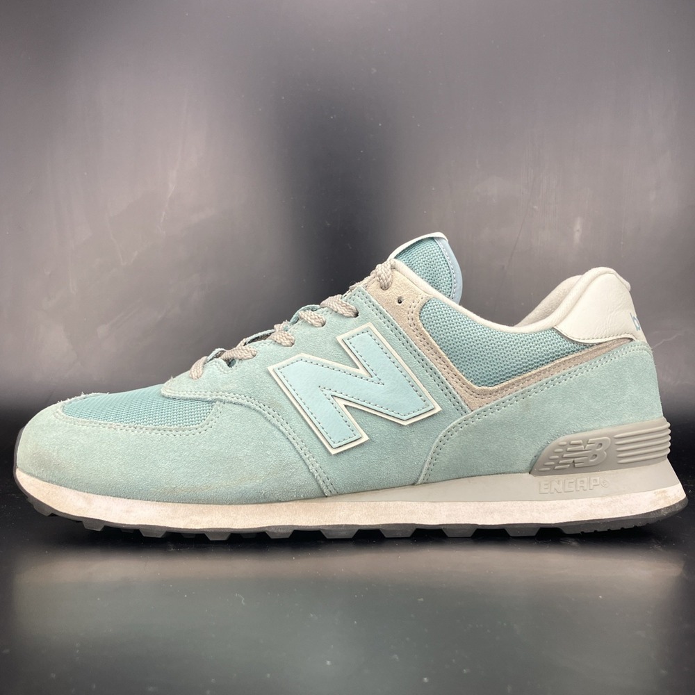 New Balance 574 Sneakers - Men's Size 13 'Storm Blue' (ML574ESB)